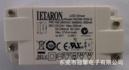 【UL/CUL/TUV/SAA/CE认证8W 24V恒压LED驱动器】价格,厂家,图片,其他LED产品,TDCpower-